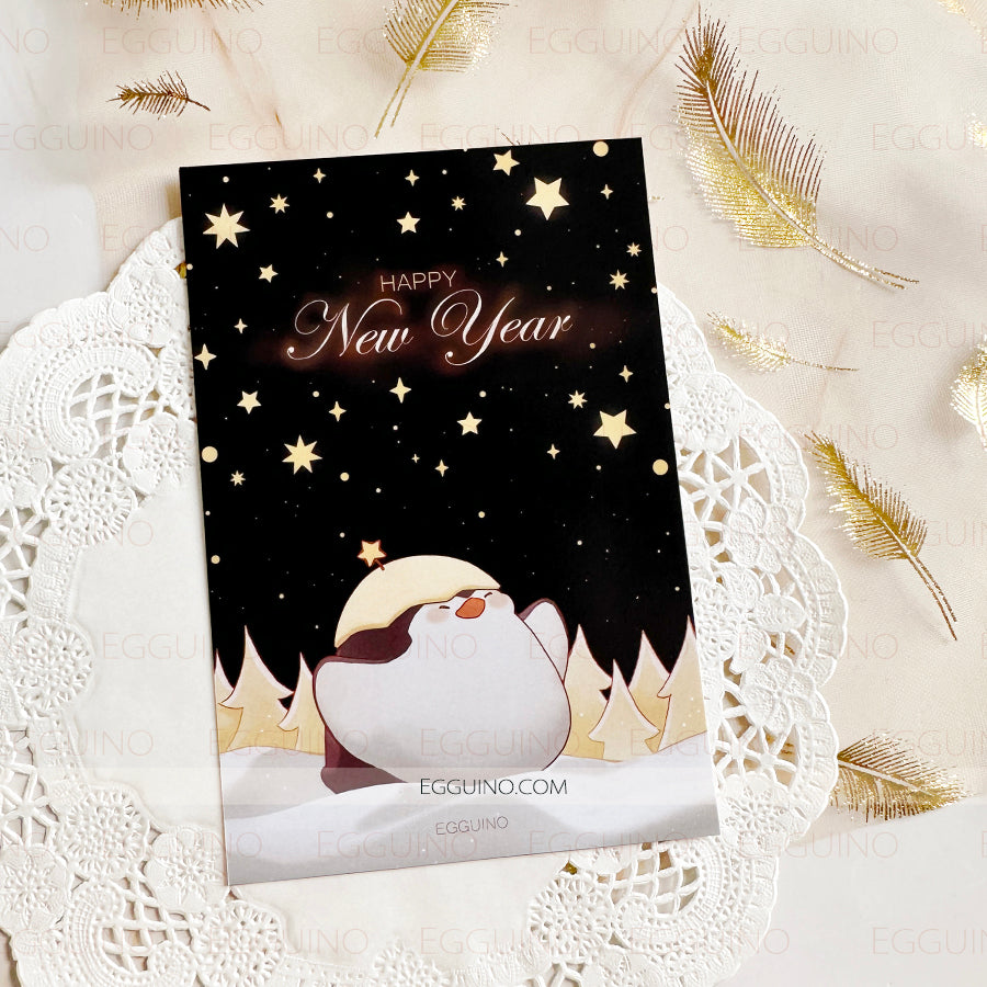 Happy New Year - Postcard