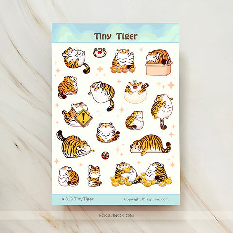 【Sticker Sheet】Tiny Tiger
