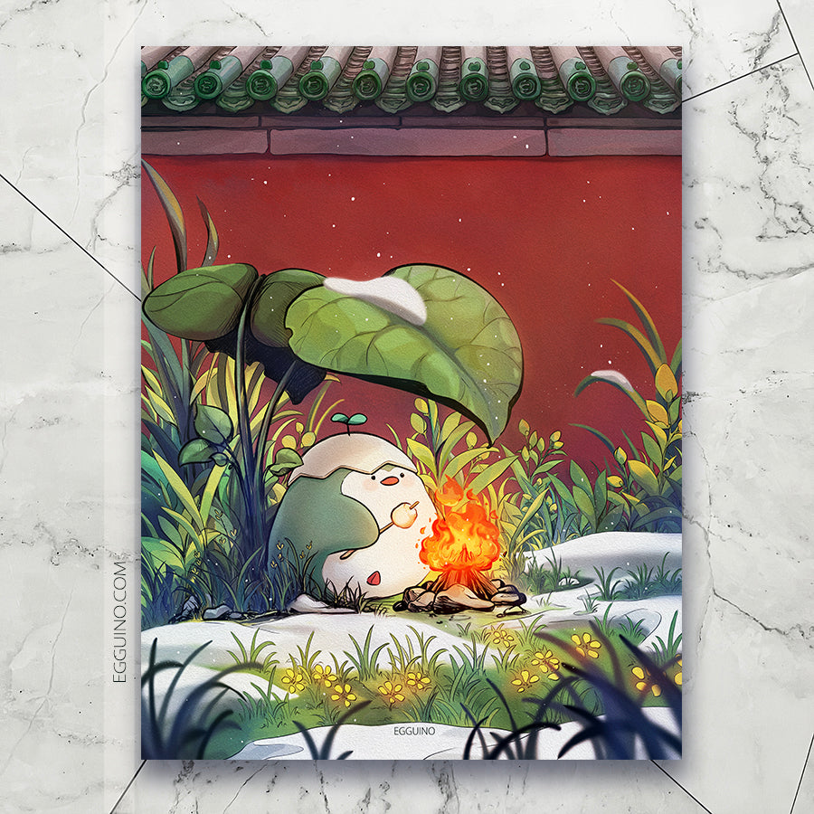 Art Print: Marshmallow