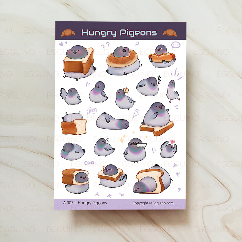 A007 Hungry Pigeons
