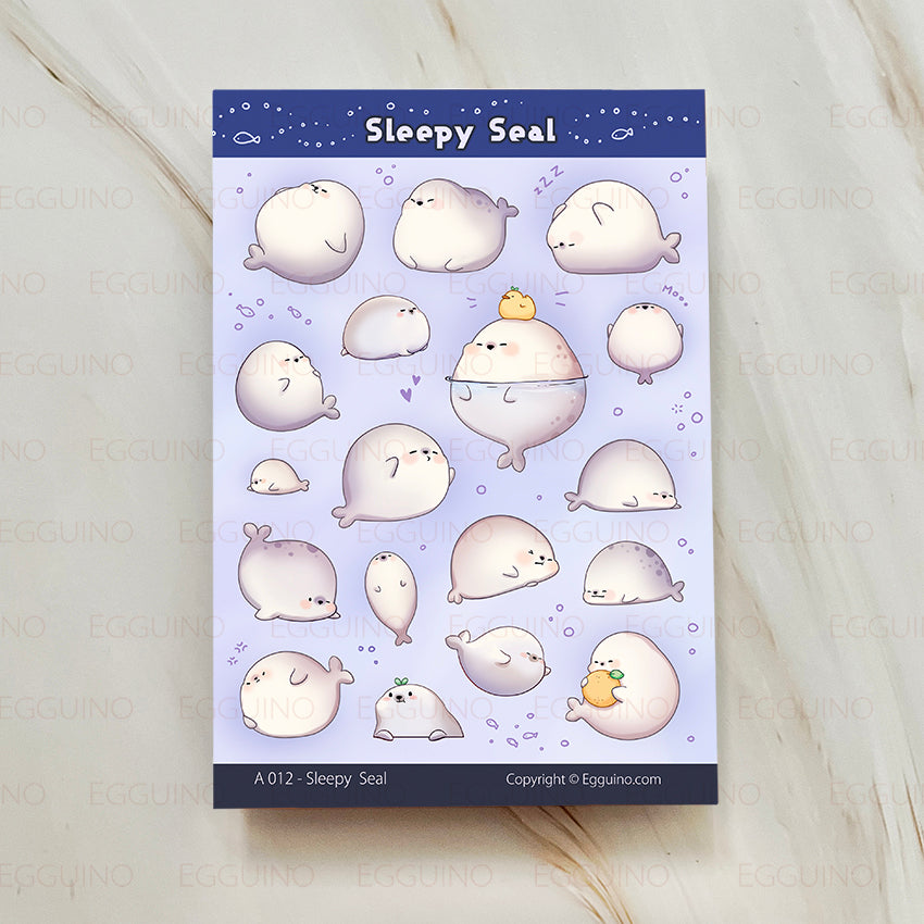 A012 Sleepy Seal