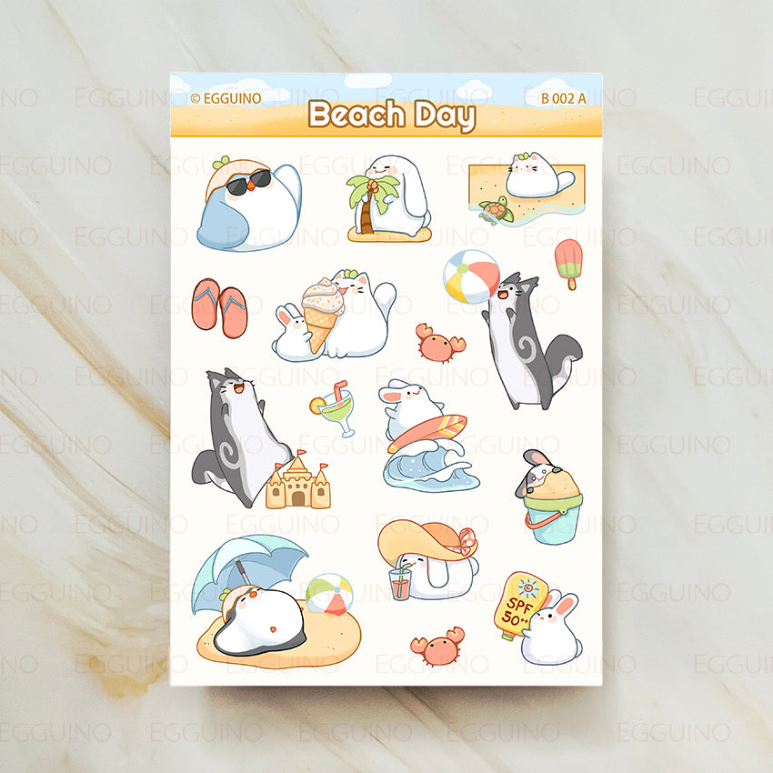 Eggu's Happy Mail Club: [Beach Day] Catch-Up