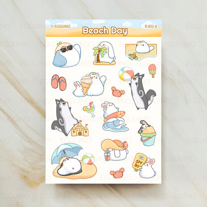 Eggu's Happy Mail Club: [Beach Day] Catch-Up
