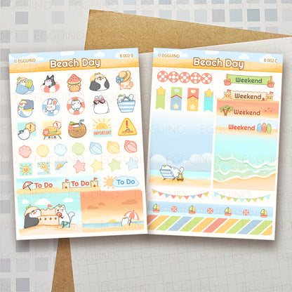 Eggu's Happy Mail Club: [Beach Day] Catch-Up