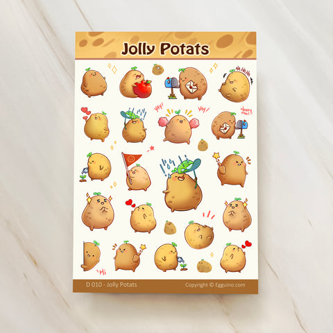 Sticker Sheet: Jolly Potats