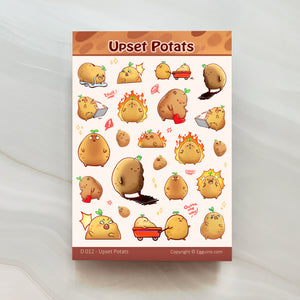 Sticker Sheet: Upset Potats