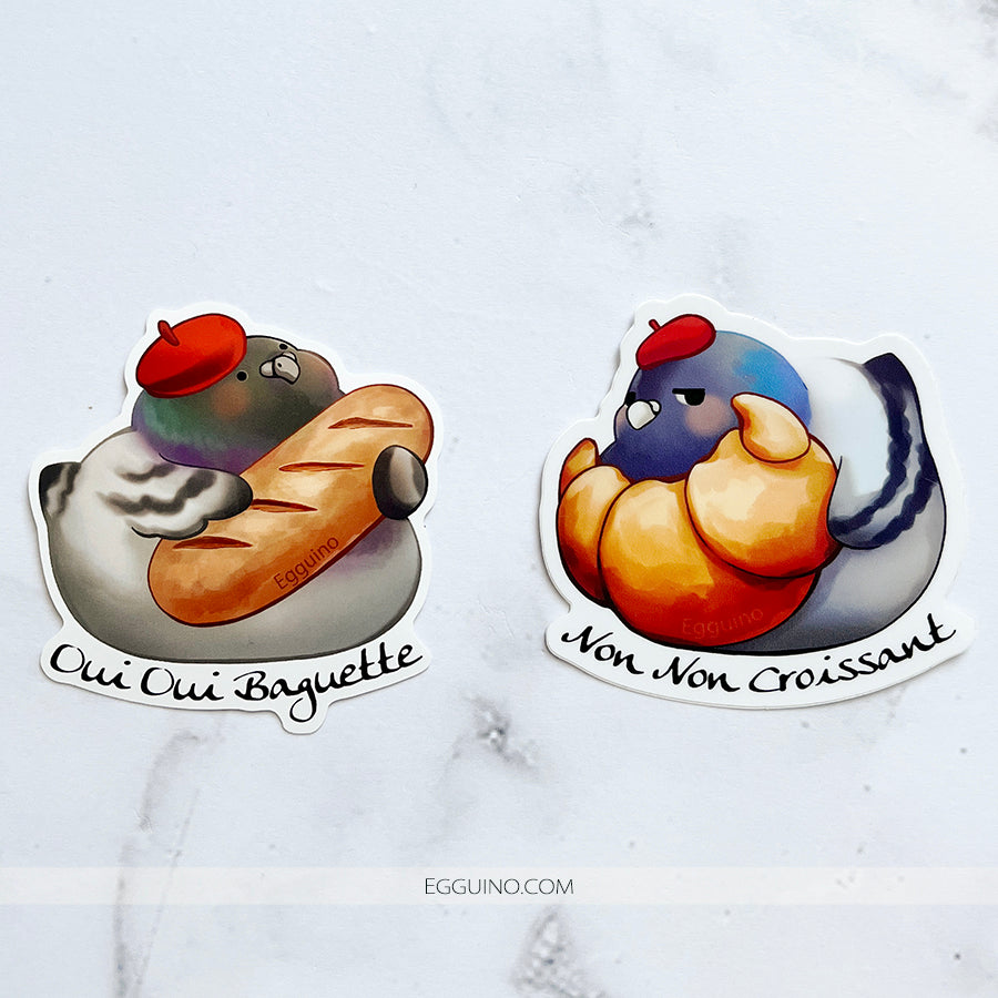 Diecut: Monsieur Bread Pigeon