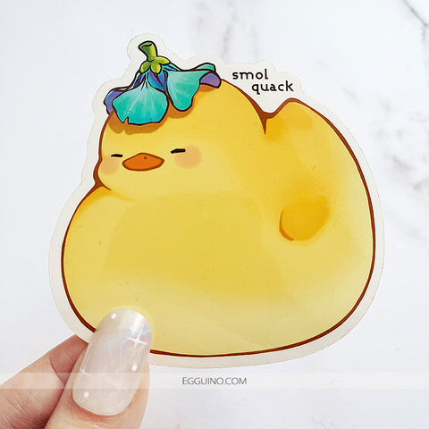 Diecut: smol quack