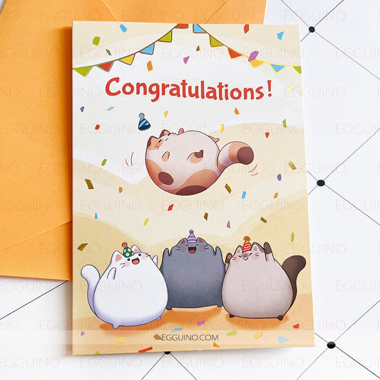 Greeting Card: Congratulations!