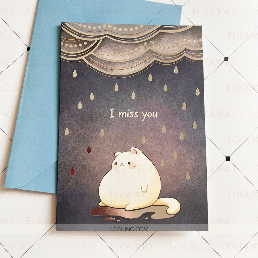 Greeting Card: I Miss You