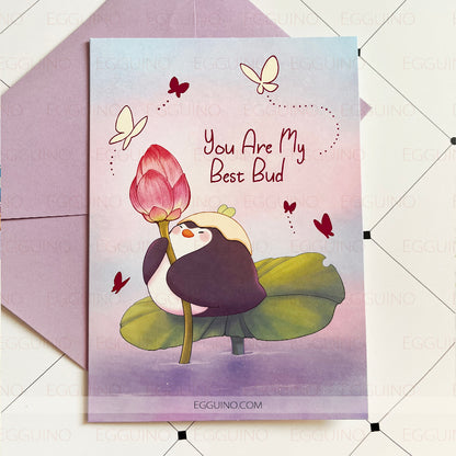 Greeting Card: You Are My Best Bud