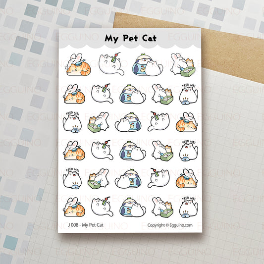 J008 My Pet Cat