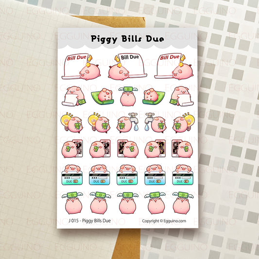 J015 Piggy Bills Due