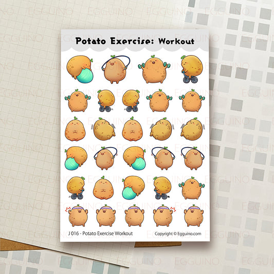 J016 Potato Exercise Workout