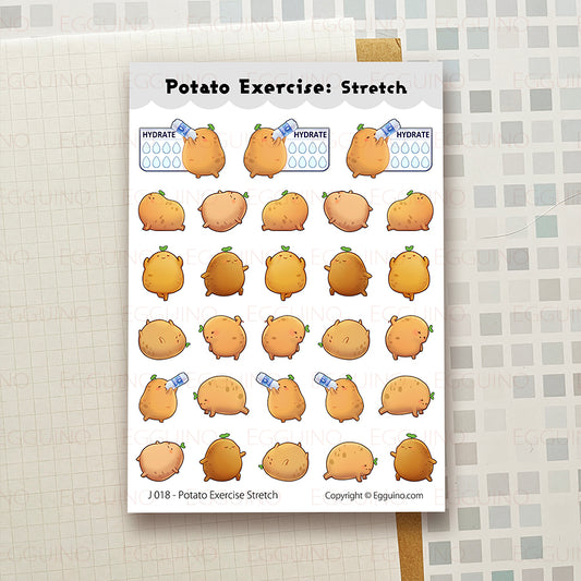 J018 Potato Exercise Stretch
