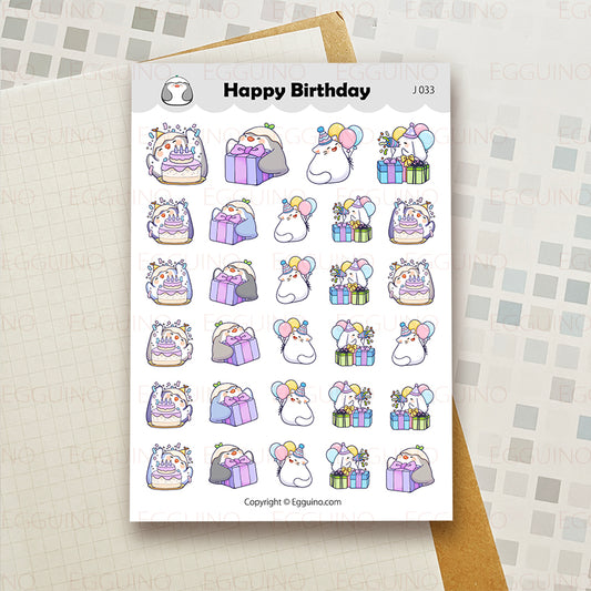 J033 Happy Birthday