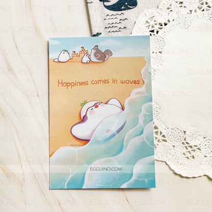 Eggu's Happy Mail Club: [Beach Day] Catch-Up
