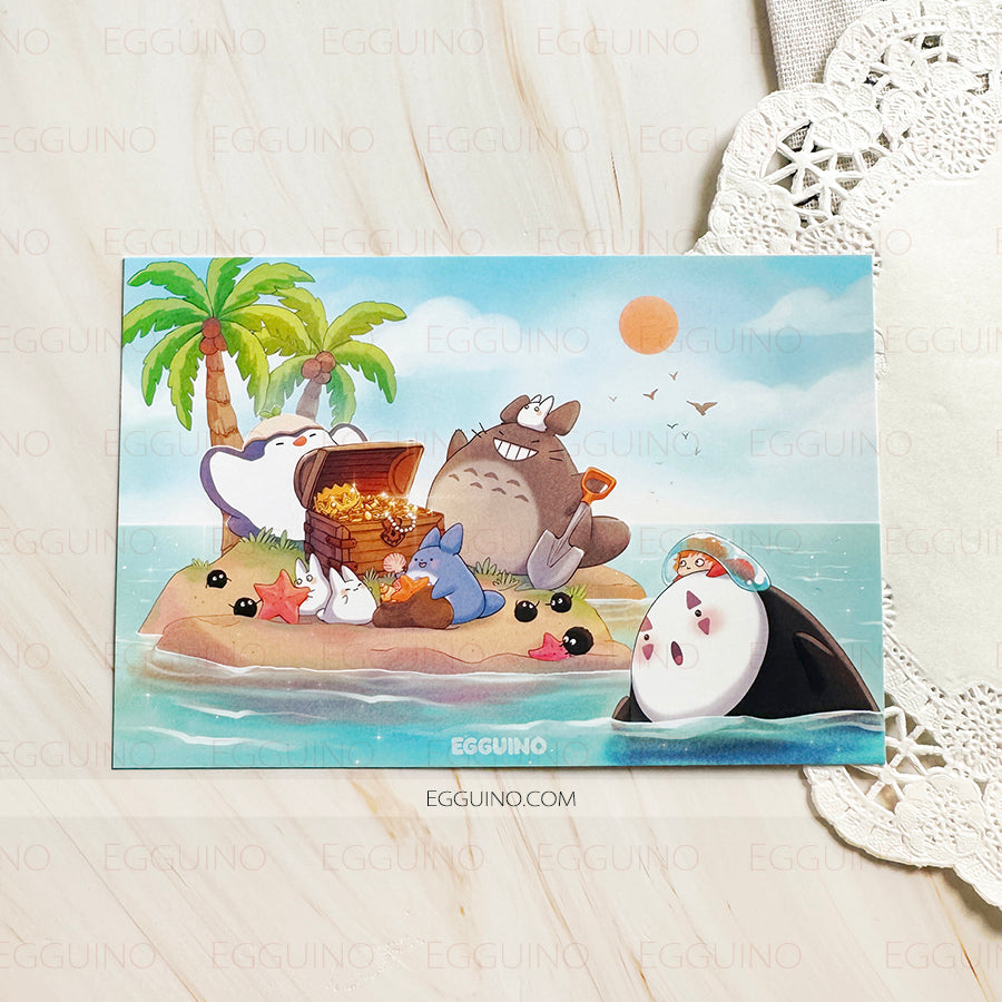 Treasure Island - Postcard
