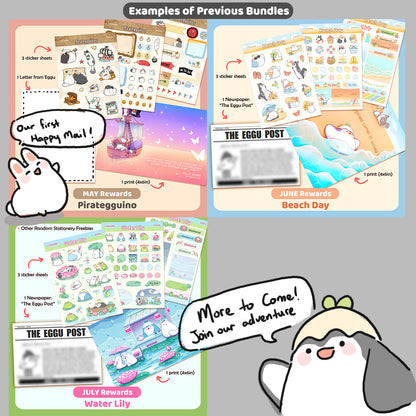 Eggu's Happy Mail Club - CAMPING CREW