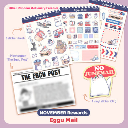 Eggu's Happy Mail Club - EGGU MAIL