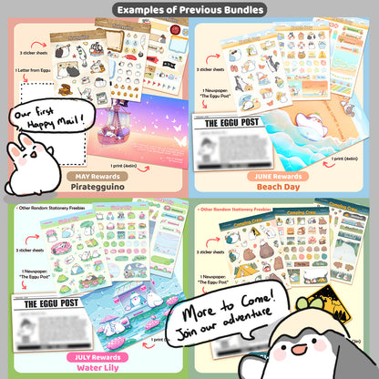 Eggu's Happy Mail Club - SCHOOL DUCKINGS