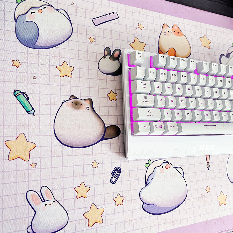 Deskmat: Purple School Time