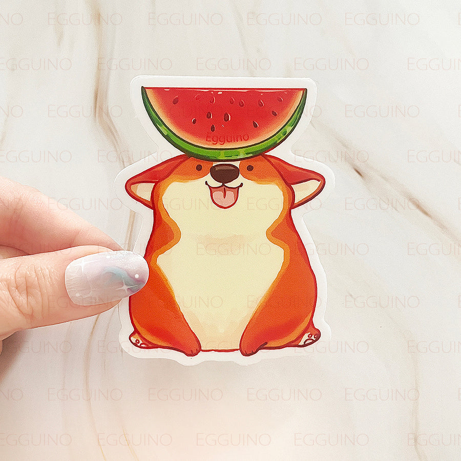 DCD 002 Watermelon Corgi