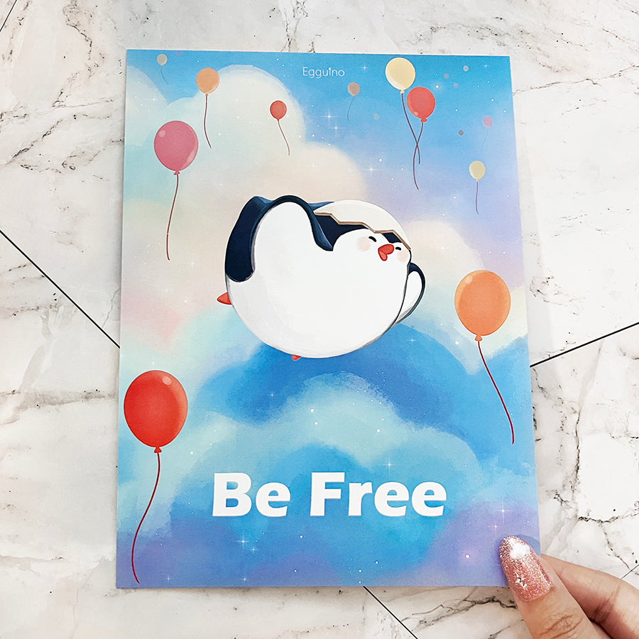 Art Print: Be Free
