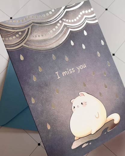 Greeting Card: I Miss You