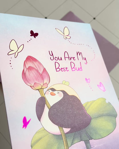 Greeting Card: You Are My Best Bud