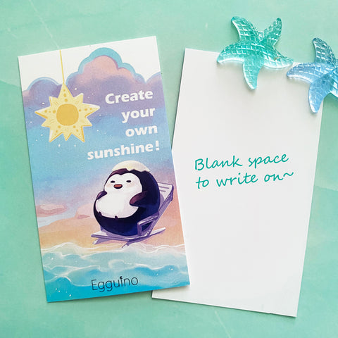 【Compliment Card】Create your own sunshine!
