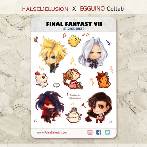 Sticker Sheet: F7