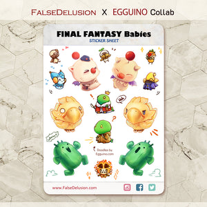 Sticker Sheet: Fantasy Babies