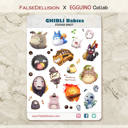 Sticker Sheet: GhiblooBoos