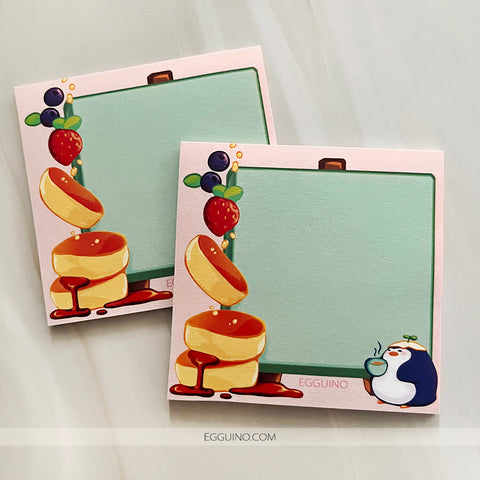 Sticky Note: Pancake Sign