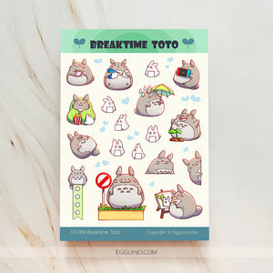Sticker Sheet: Breaktime Tot